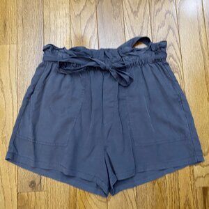 Garage Tie Shorts Medium Grey